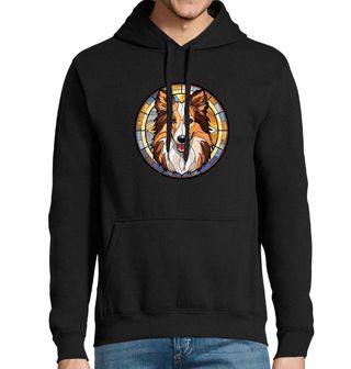 Obrázek 1 produktu Pánská mikina Šeltie ve Vitráži Stained Glass