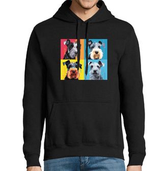 Obrázek 1 produktu Pánská mikina Pop-art Knírač malý