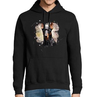 Obrázek 1 produktu Pánská mikina Pronikavý pohled Dobrmana