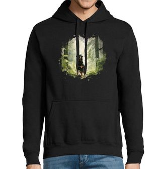 Obrázek 1 produktu Pánská mikina Rotvajler Tichý strážce lesa