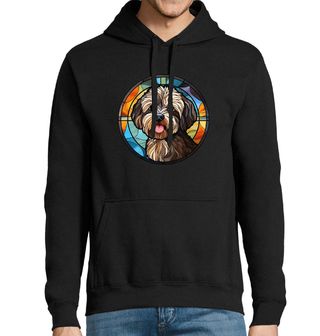 Obrázek 1 produktu Pánská mikina Havanský psík ve Vitráži Stained Glass