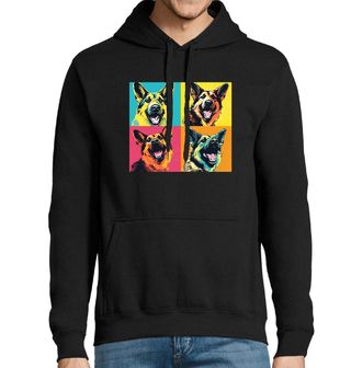 Obrázek 1 produktu Pánská mikina Pop-art Německý ovčák