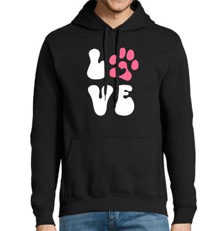 Obrázek 1 produktu Pánská mikina Psí Tlapka LOVE