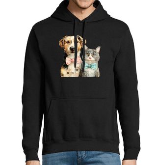 Obrázek 1 produktu Pánská mikina Gentlemani Pes a Kočka