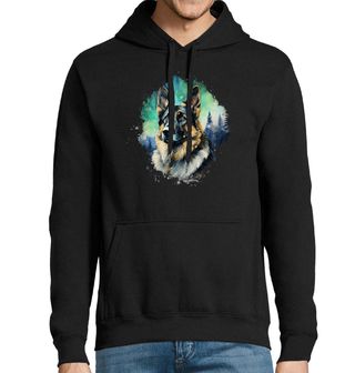 Obrázek 1 produktu Pánská mikina Německý ovčák pod Noční Oblohou