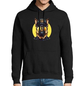 Obrázek 1 produktu Pánská mikina Policejní Německý ovčák ve Službě