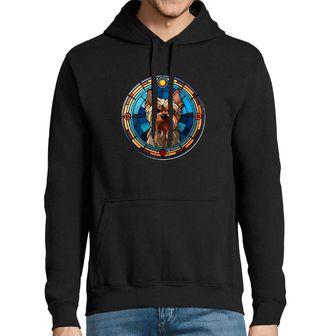 Obrázek 1 produktu Pánská mikina Jorkšír ve Vitráži Stained Glass