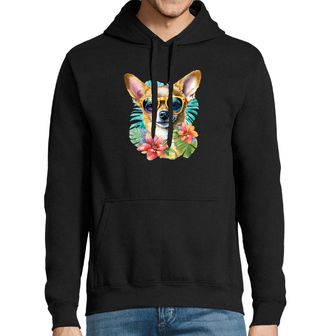 Obrázek 1 produktu Pánská mikina Havajská Čivava na Dovolené