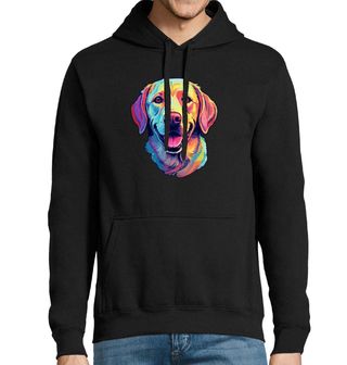 Obrázek 1 produktu Pánská mikina Barevný Labradorský retrívr