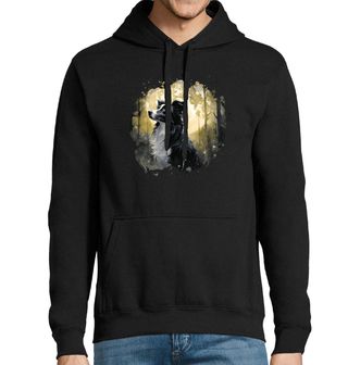 Obrázek 1 produktu Pánská mikina Border kolie v Záři Měsíce