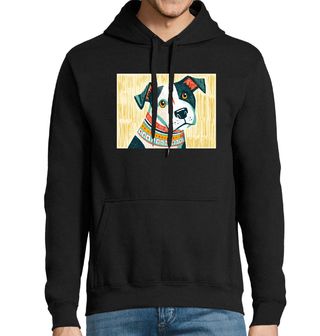 Obrázek 1 produktu Pánská mikina Stafordšírský bulteriér v Etno Stylu