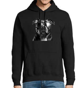 Obrázek 1 produktu Pánská mikina Stafordšírský bulteriér v Brýlích