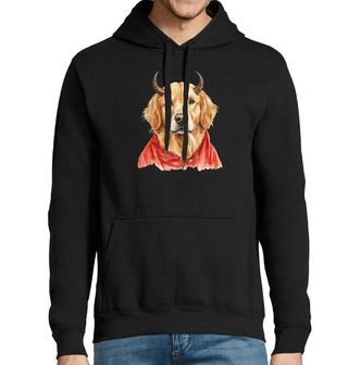 Obrázek 1 produktu Pánská mikina Ďábelský Zlatý retrívr