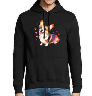 Obrázek 1 produktu Pánská mikina Zamilovaný pes Corgi