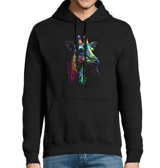 Obrázek 1 produktu Pánská mikina Neonová Žirafa