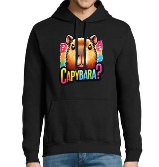 Obrázek 1 produktu Pánská mikina Zmatená Kapybara Capybara?