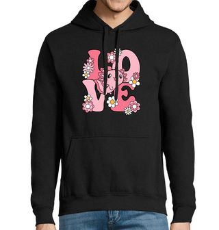 Obrázek 1 produktu Pánská mikina Růžový Axolotl LOVE