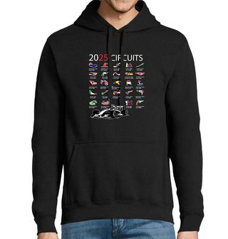 Obrázek 1 produktu Pánská mikina Závodní Okruhy Formule 1 2025