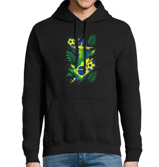 Obrázek 1 produktu Pánská mikina Brazilská Socha Spasitele Fotbalu