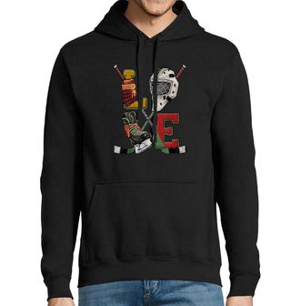 Obrázek 1 produktu Pánská mikina Láska k Hokeji LOVE