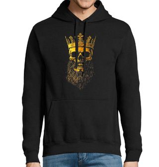 Obrázek 1 produktu Pánská mikina Královská Lebka s Vousy