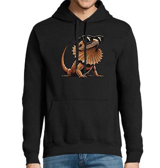 Obrázek 1 produktu Pánská mikina Agama vousatá s brýlemi Bearded Dragon