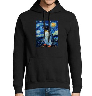 Obrázek 1 produktu Pánská mikina Tučňák ve Hvězdné noci