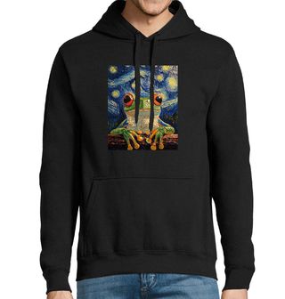 Obrázek 1 produktu Pánská mikina Žába ve Hvězdné noci