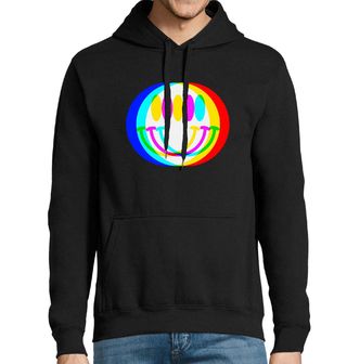 Obrázek 1 produktu Pánská mikina Glitch Smajlík Happy Emoji