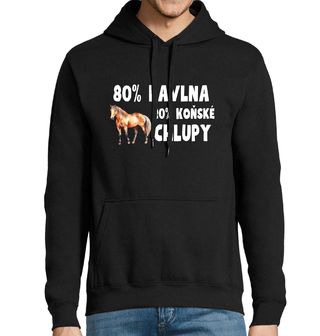 Obrázek 1 produktu Pánská mikina 80 % Bavlna, 20 % Koňské Chlupy