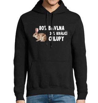 Obrázek 1 produktu Pánská mikina 80 % Bavlna, 20 % Králičí Chlupy