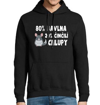 Obrázek 1 produktu Pánská mikina 80 % Bavlna, 20 % Činčilí Chlupy