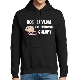 Obrázek 1 produktu Pánská mikina 80 % Bavlna, 20 % Pískomilí Chlupy