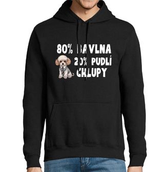 Obrázek 1 produktu Pánská mikina 80 % Bavlna, 20 % Pudlí Chlupy