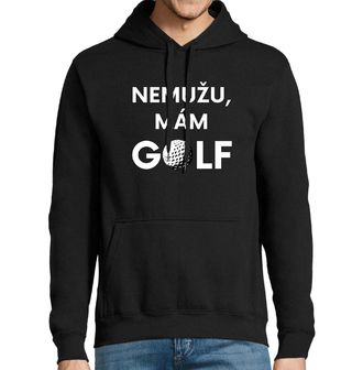 Obrázek 1 produktu Pánská mikina Nemůžu, mám golf