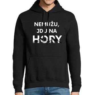 Obrázek 1 produktu Pánská mikina Nemůžu, jdu na hory