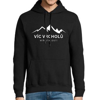 Obrázek 1 produktu Pánská mikina Více vrcholů, míň starostí