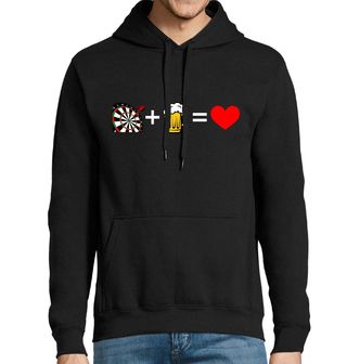 Obrázek 1 produktu Pánská mikina Pivní Rovnice Šipkaře