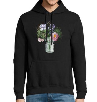 Obrázek 1 produktu Pánská mikina Květiny ve Váze