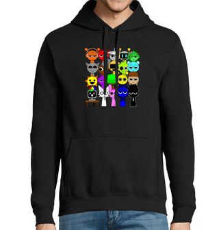 Obrázek 1 produktu Pánská mikina Incredibox Sprunki Postavy