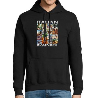 Obrázek 1 produktu Pánská mikina Italská Brainrot Galerie