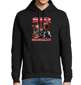 Obrázek 1 produktu Pánská mikina Královská kočka Sir Meowsalot