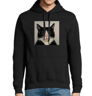 Obrázek 1 produktu Pánská mikina Flegmatická Kočka v Brýlích