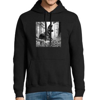 Obrázek 1 produktu Pánská mikina Německý ovčák v Lese