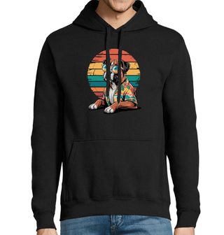 Obrázek 1 produktu Pánská mikina Retro Plážový Pes Boxer