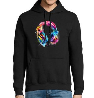 Obrázek 1 produktu Pánská mikina Barevná Sluchátka