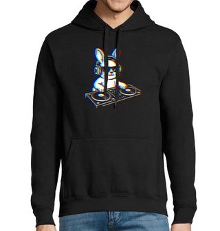Obrázek 1 produktu Pánská mikina DJ Králík Glitch Bunny