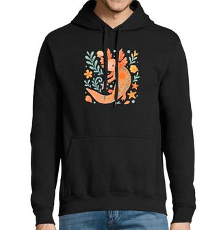 Obrázek 1 produktu Pánská mikina Květinový Axolotl mexický