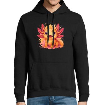 Obrázek 1 produktu Pánská mikina Usměvavý Axolotl mexický