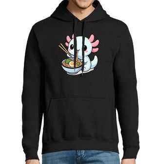 Obrázek 1 produktu Pánská mikina Hladový Axolotl s Ramenem